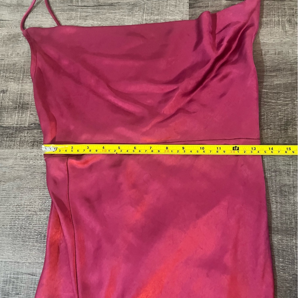 LIONESS Walk The Line Midi Dress in Magenta - Picture 7 of 9